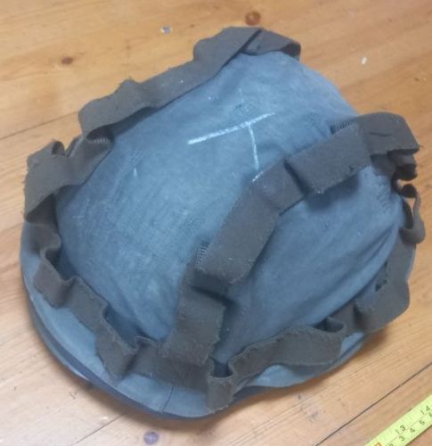 AT Helmet Cover, OD green, used AT Helmet Cover, OD green, used