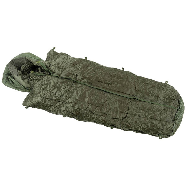 SLEEPING BAG WITH LINING 180 x 80 CM OD GREEN GREEK MILITARY