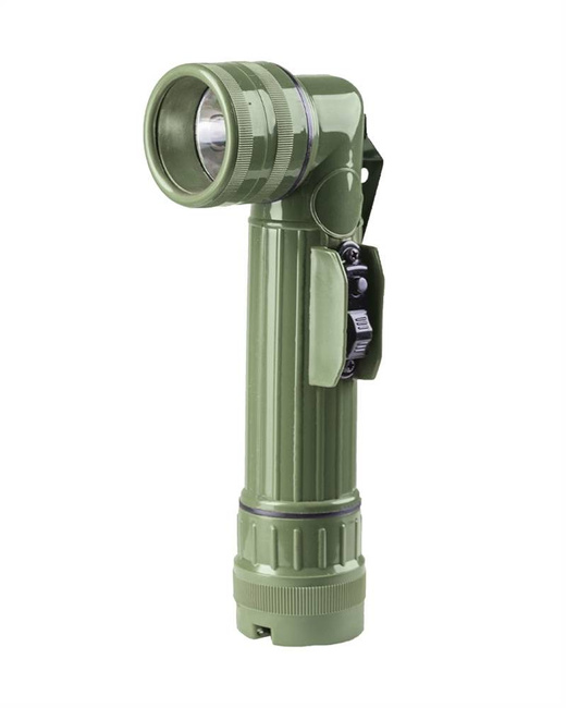 Us Od Large 2D Anglehead Flashlight Military Tactical \ Lamps \ Flash