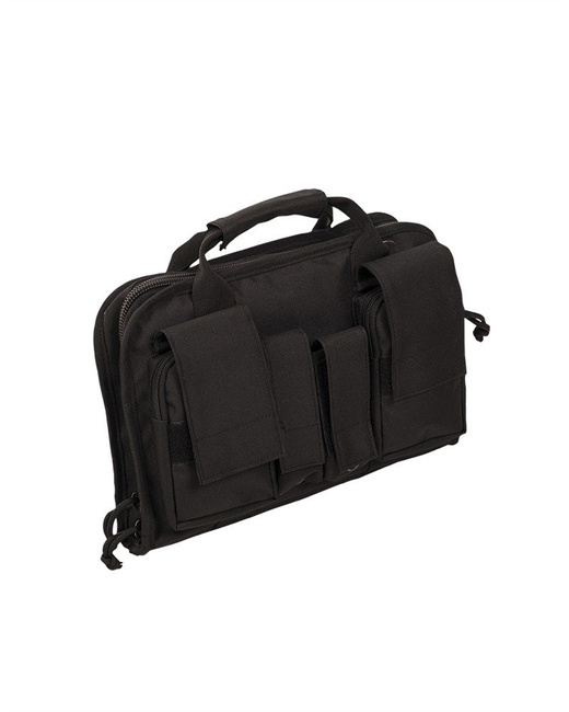 TACTICAL PISTOL CASE MilTec® BLACK 34 x 9 x 22 cm/SMALL Black