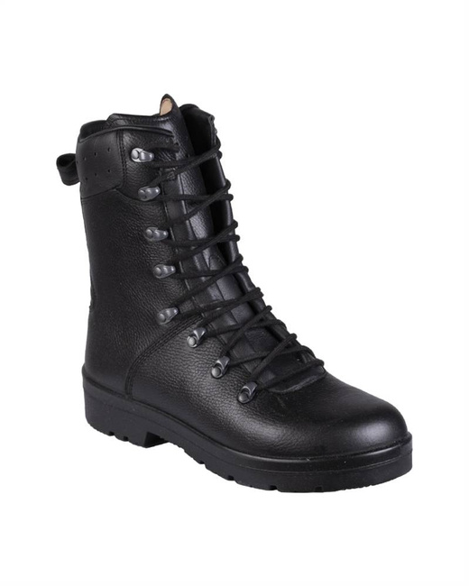 COMBAT BOOTS MILITARY SURPLUS FROM THE GERMAN ARMY BLACK LIKE NEW
