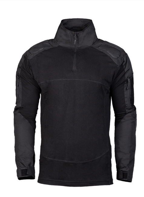 COMBAT SHIRT CHIMERA Mil Tec BLACK Black Apparel Combat shirts Sweaters Hoodies Combat shirts Police EMS Fire SIAS SAS Articole Imbracaminte militarysurplus.eu Army