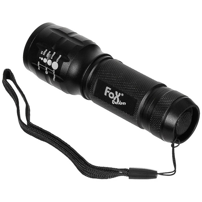 Flashlight mini, 3 Watt focus MFH Outdoor Survival \ Flashlights