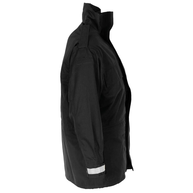 BLACK RAIN JACKET MILITARY SURPLUS FROM THE DUTCH ARMY USED