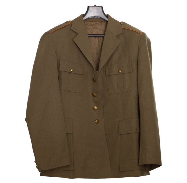 Uniform jacket Romanian military surplus Khaki Used Military