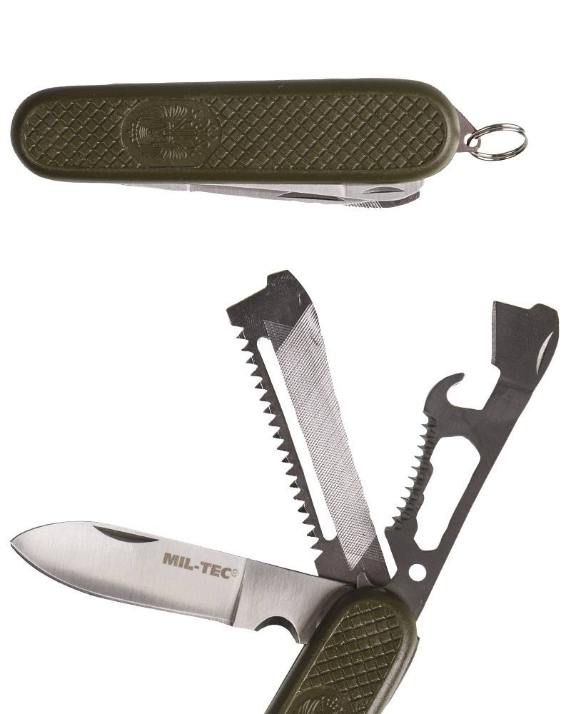 Spanish Od Army Pocket Knife Military Tactical \ Knives \ One Hand
