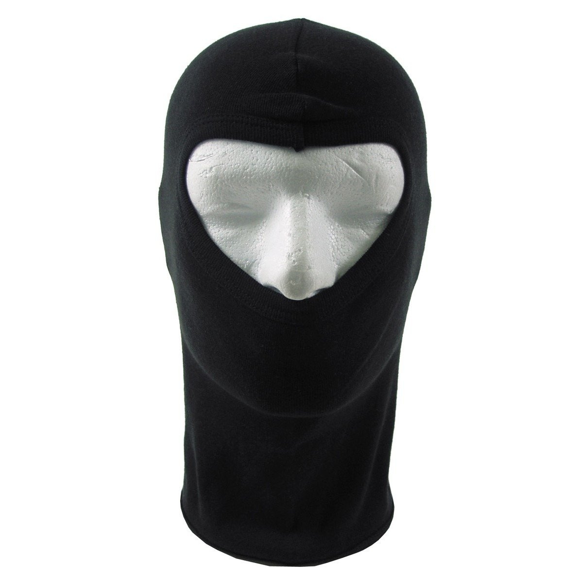 BALACLAVA 100 COTTON MFH® BLACK Black Apparel \ Headwear