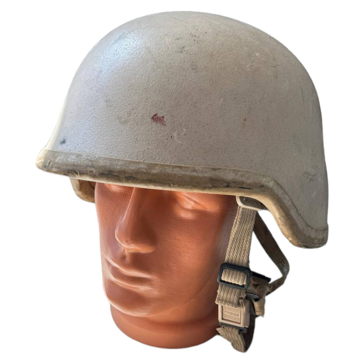 BALLISTIC HELMET PASGT MILITARY SURPLUS ROMANIAN ARMY BEIGE DECO