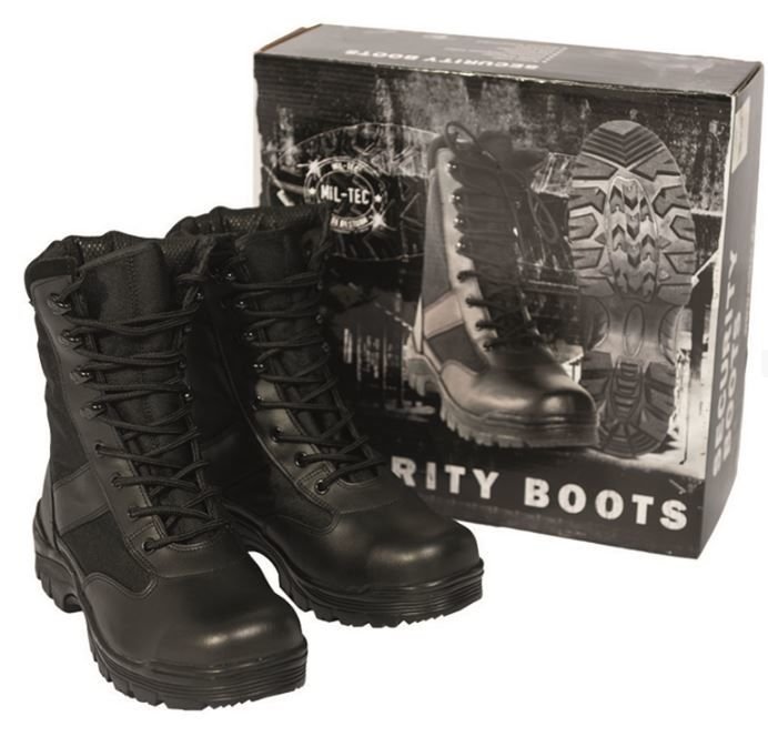 BLACK SECURITY BOOTS | Police, EMS 