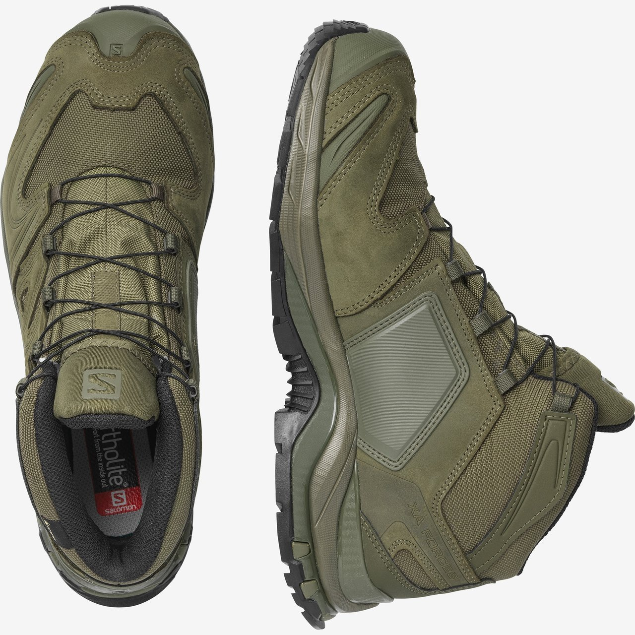 BOOTS XA MID - RANGER GREEN - SALOMON Ranger Green | Footwear \ Low boots \ Black militarysurplus.eu | Army Navy Surplus - Tactical | Big variety - Cheap prices