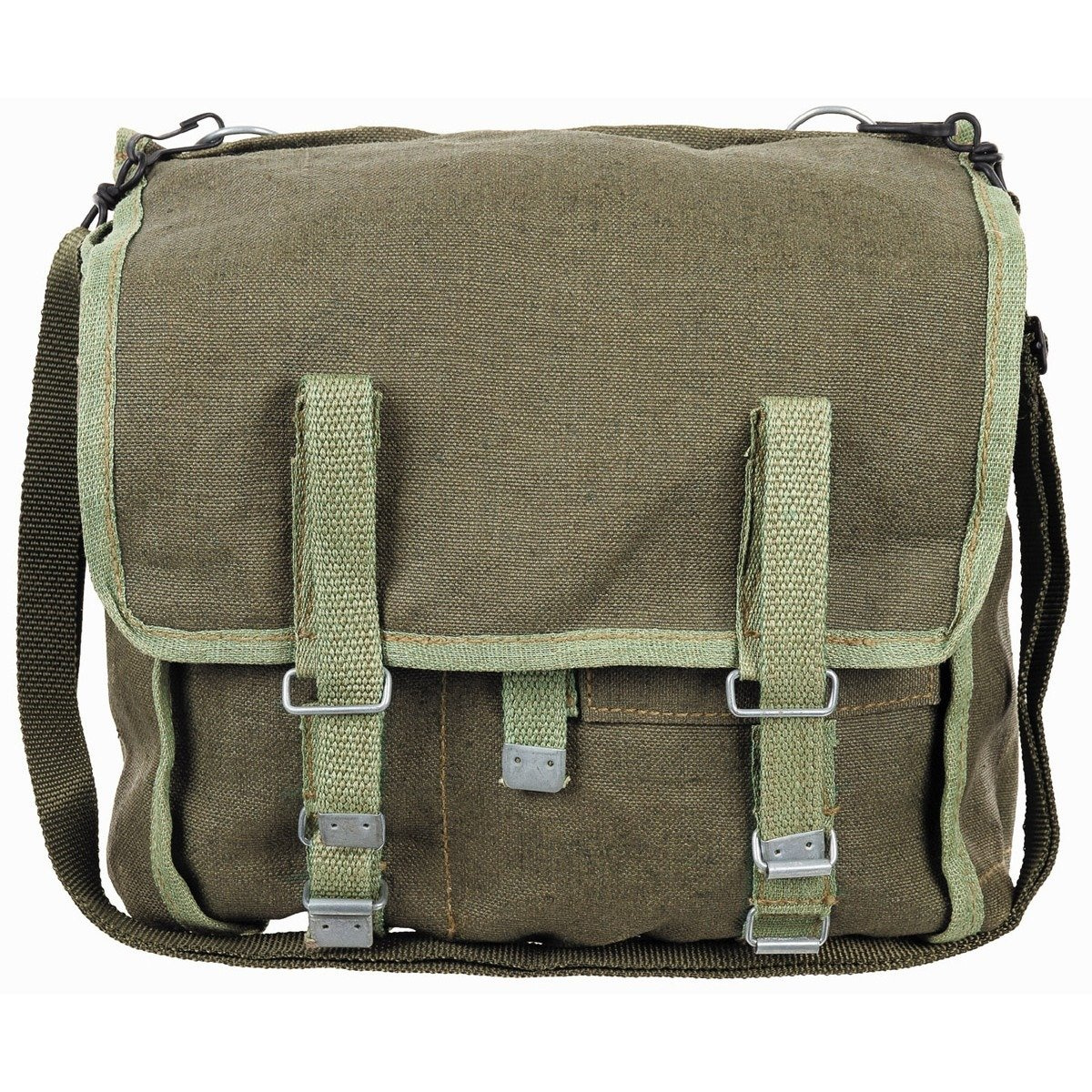 BREAD BAG WITH STRAP MILITARY SURPLUS FROM THE POLISH ARMY OD GREEN