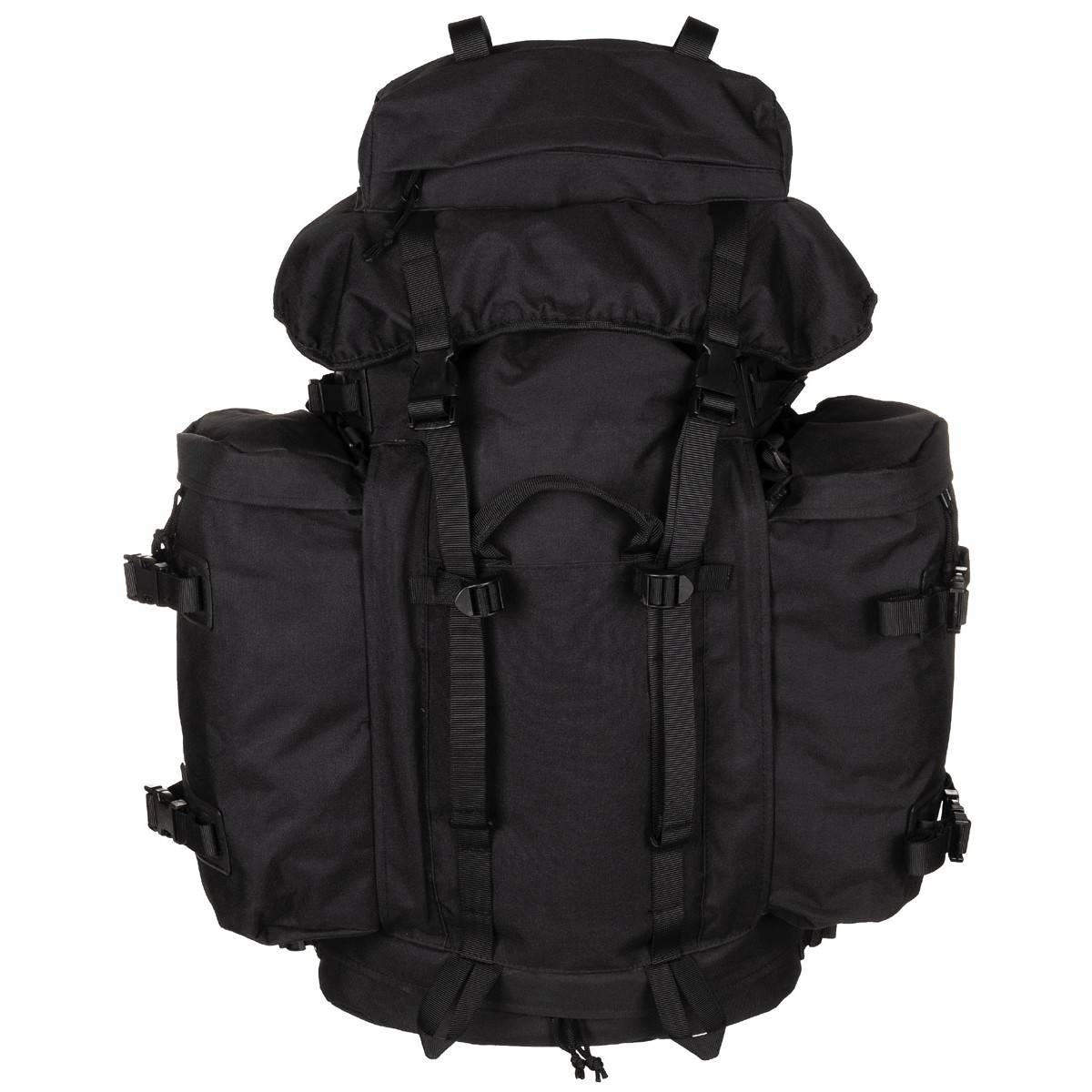 BUNDESWEHR MOUNTAIN BACKPACK - WITH 2 SIDE BAGS - 80 L - MFH