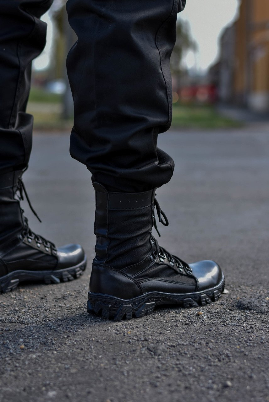 Military surplus boots black outlet