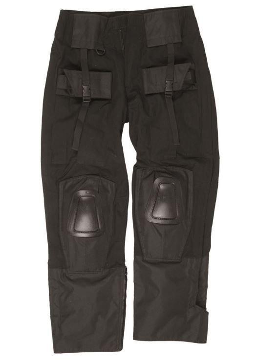 Black COMBAT PANTS ′WARRIOR′ Black Apparel \ Pants \ Field Pants