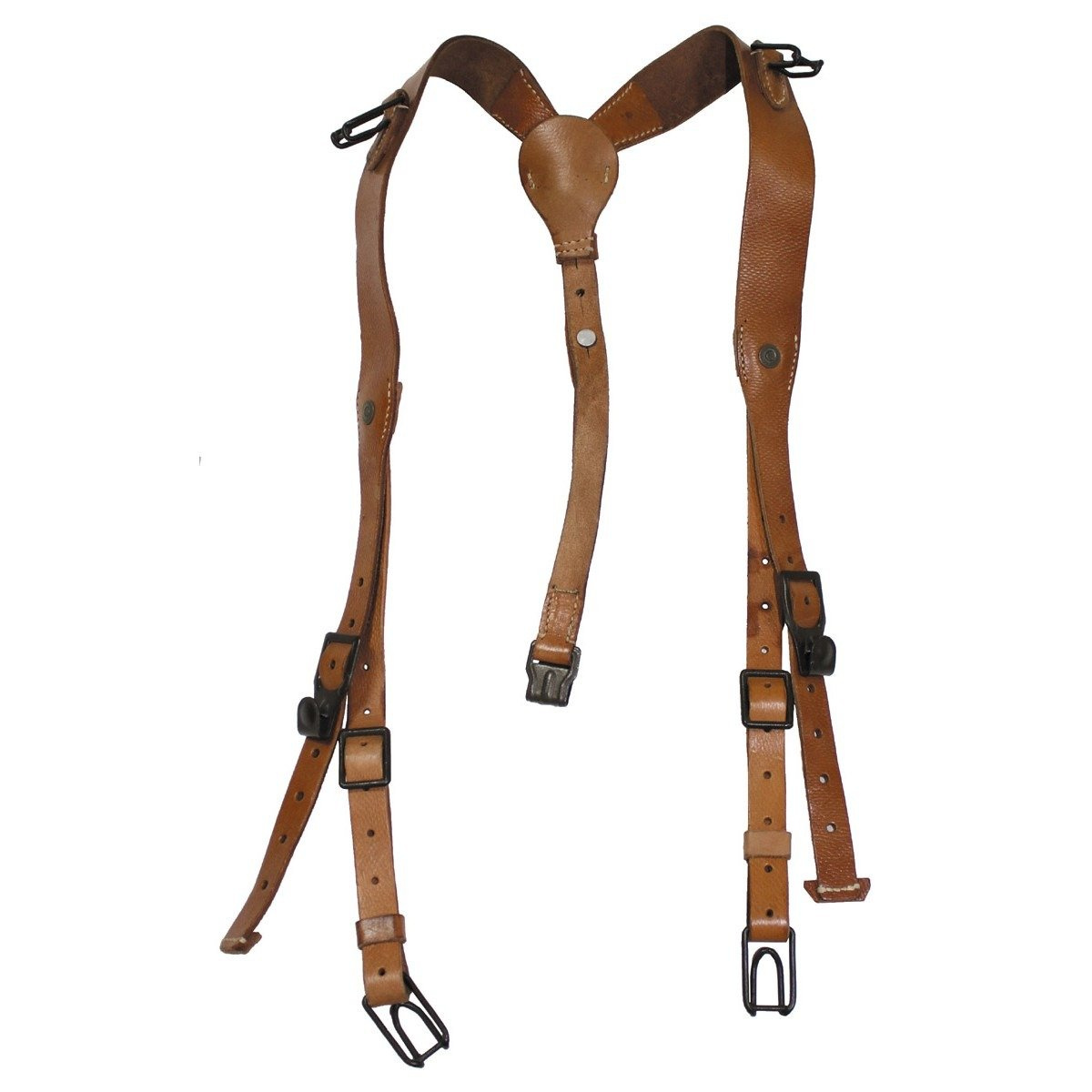 CZ/SK suspender, Ystraps, leather, like new Military Surplus \ Used