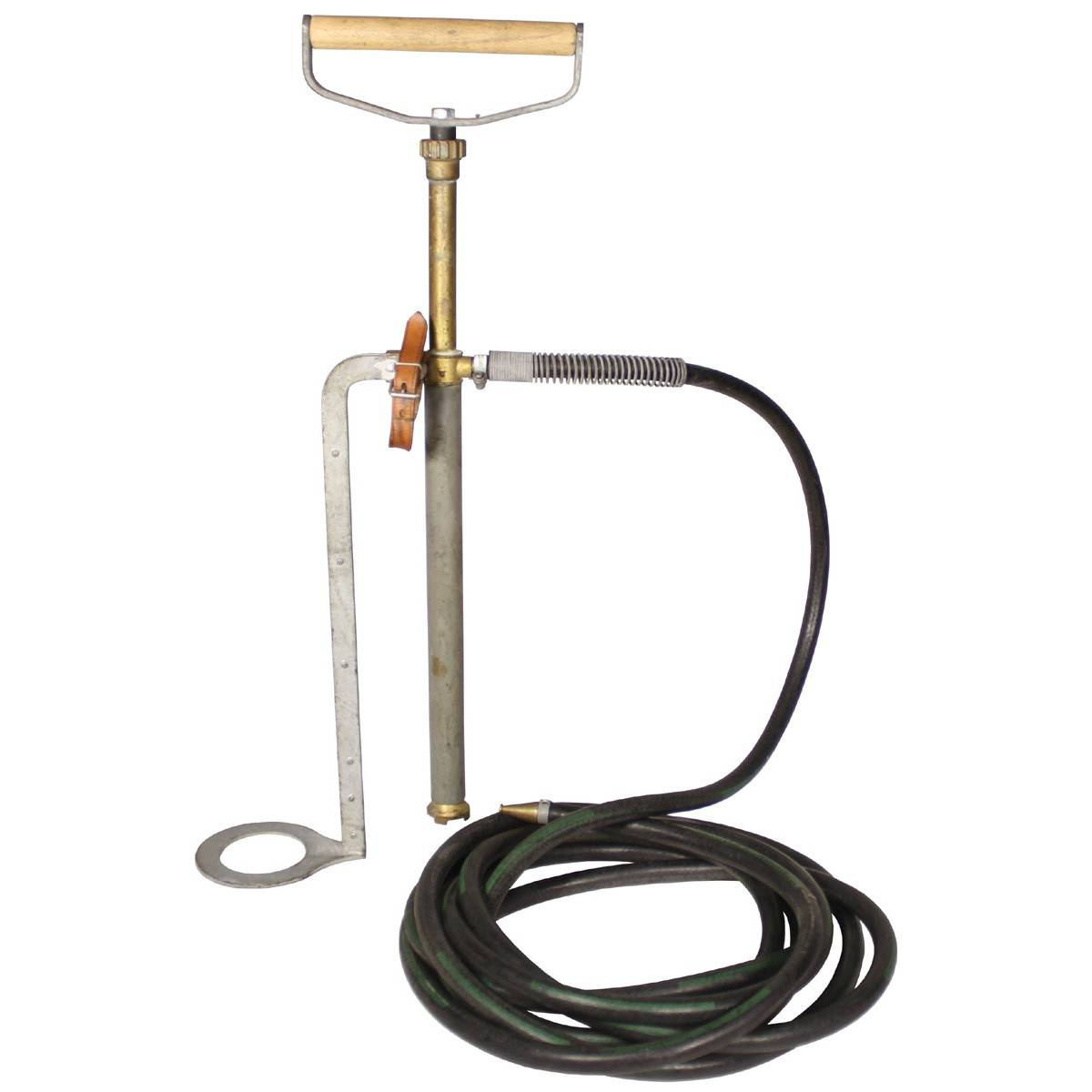 DK HAND WATER PUMP WITH HOSE USED Military Surplus \ Used