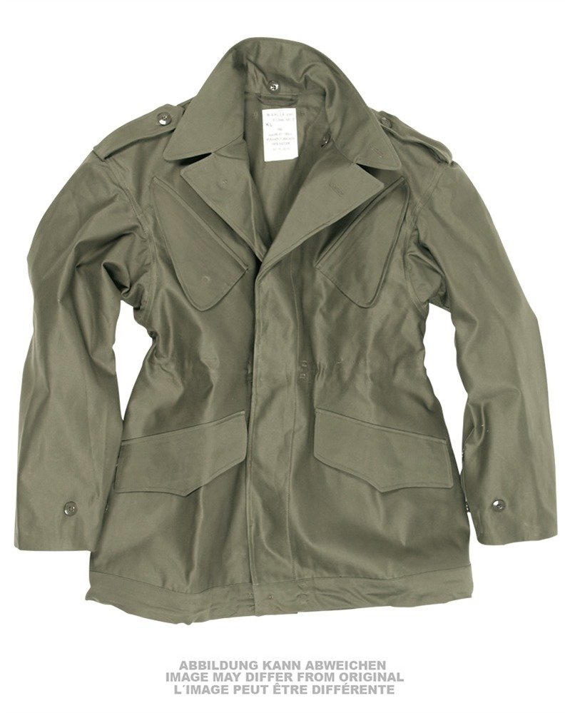 DUTCH NATO JACKET OD GREEN MILITARY SURPLUS USED Military