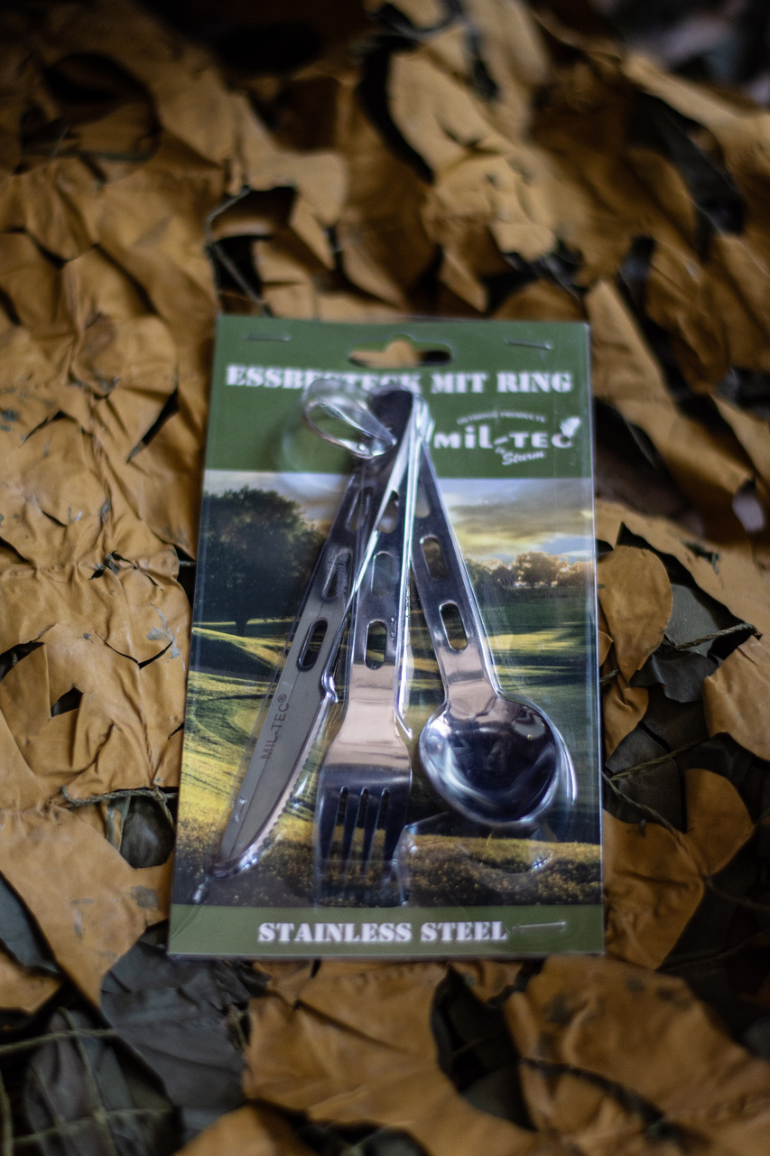 EATING UTENSIL STAINLESS STEEL LIGHTWEIGHT Trekking \ Camping