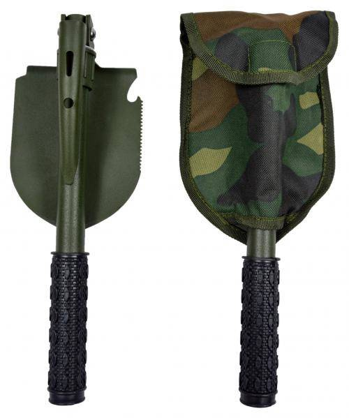 FOLDING SHOVEL SET 3 IN 1 OLIVE Military Surplus \ Used Equipment