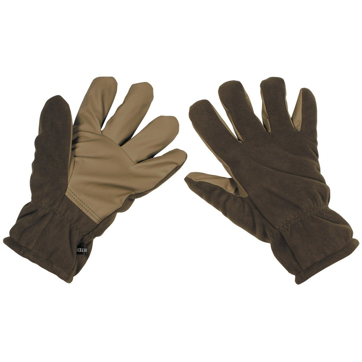 Fleece Gloves, "Alpin", OD GREEN, windproof Apparel \ Gloves