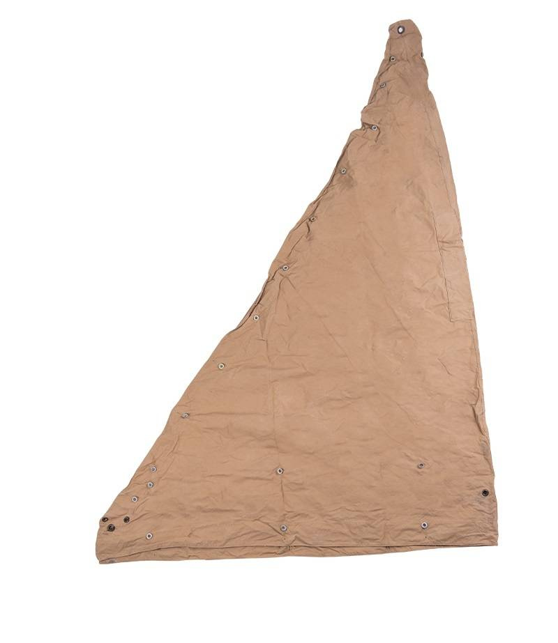 French Khaki tarp Used Military Surplus \ Used Equipment \ Tents