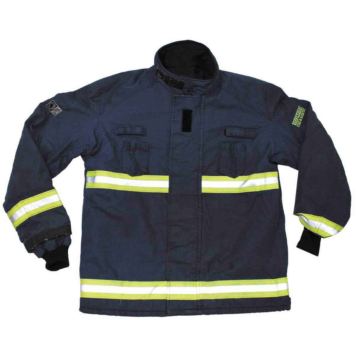 GB FIREFIGHTER'S JACKET - BLUE - USED