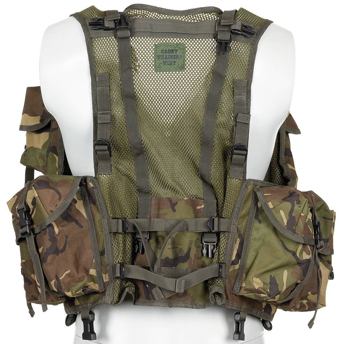 GB TACTICAL VEST "CADET TRAINING" DPM CAMO USED Military Surplus \ Used Clothing \ Vests