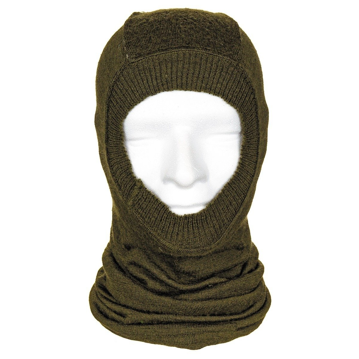 GB balaclava, OD green, used Military Surplus \ Used Equipment