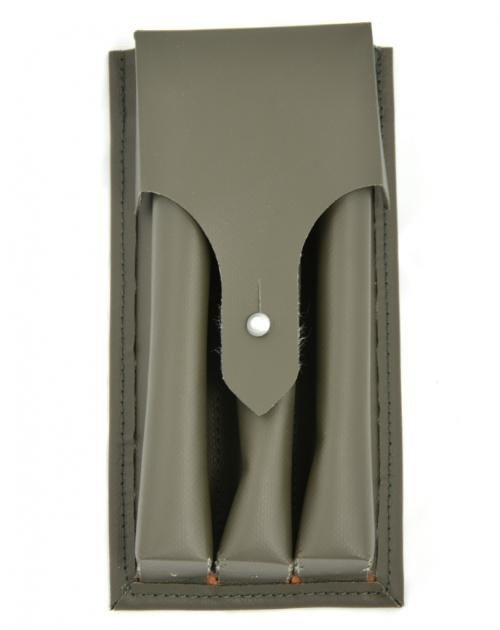 GERMAN ARMY O.D. PLASTIC AMMO. BAG LIKE AS NEW Military Surplus