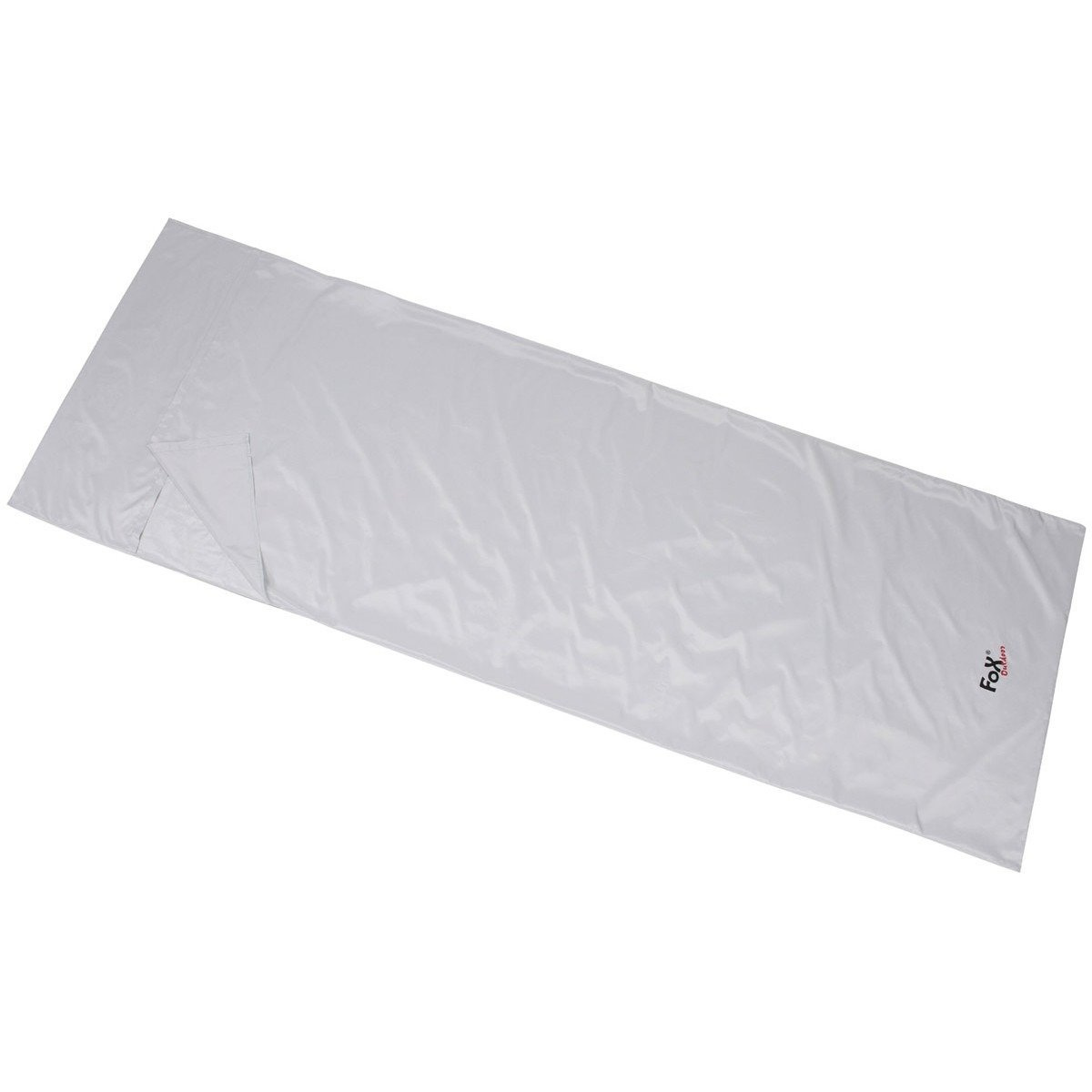 Hut Sleeping Bag, "Arber", grey, Microfibre Trekking \ Sleeping Bags