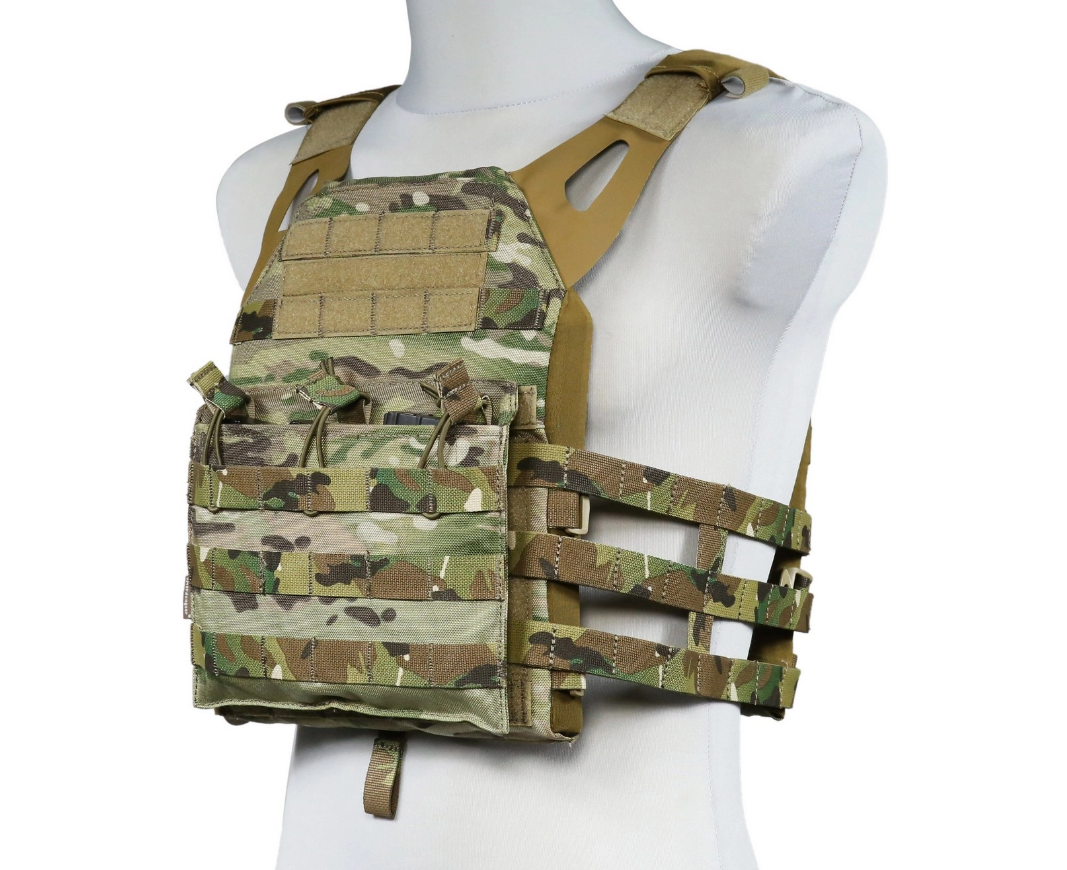 JPC TACTICAL VEST WITH SAPI FOAM INSERTS MULTICAM® Selfdefence