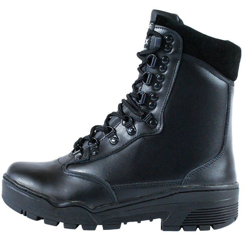 LEATHER TACTICAL BOOTS Footwear \ Low boots \ Black militarysurplus