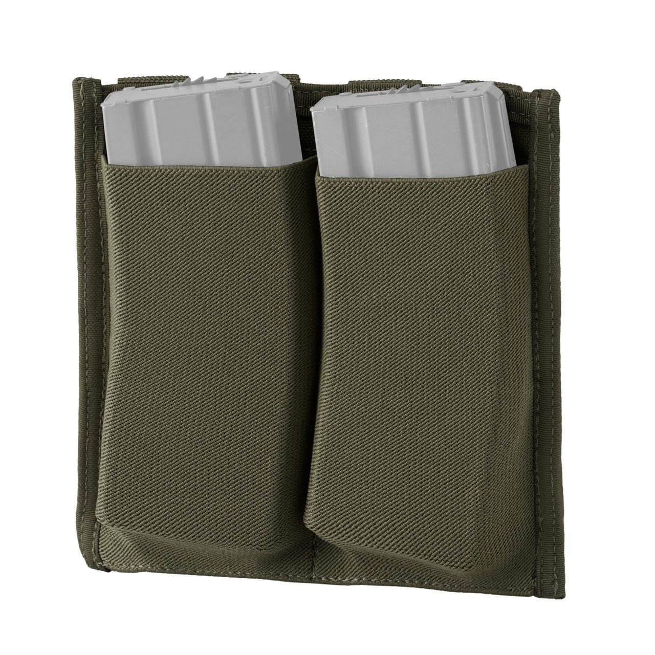 LOW PROFILE ELASTIC DOUBLE MAGAZINE POUCH DEFCON 5® OD GREEN OD