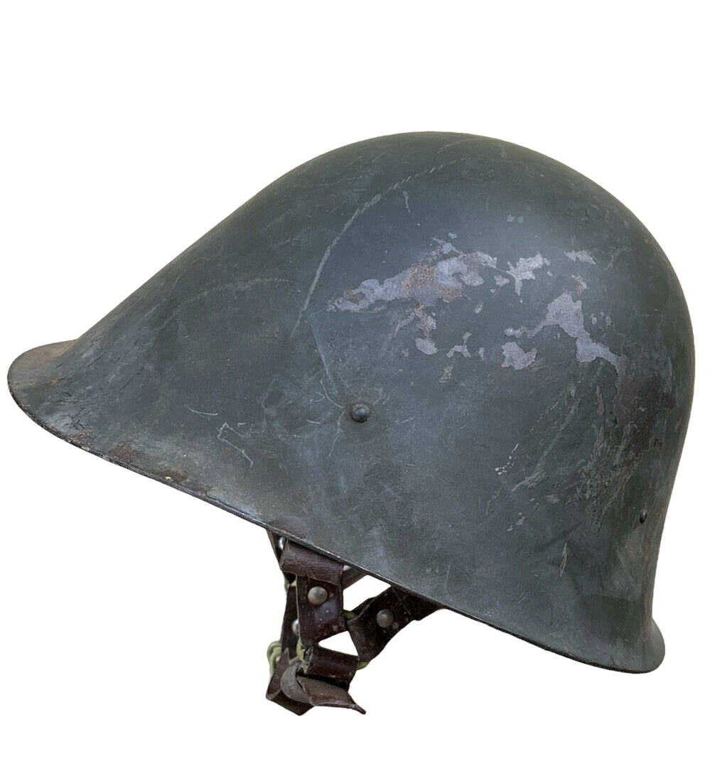 M73 HELMET COLD WAR ERA ROMANIAN ARMY MILITARY SURPLUS USED