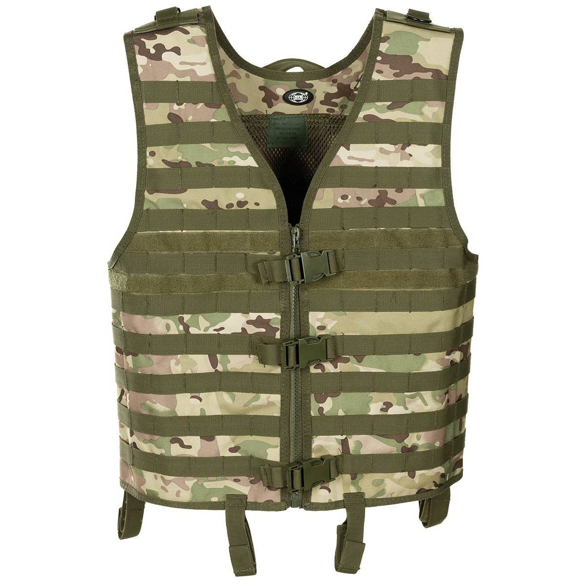 MODULAR TACTICAL VEST "MOLLE LIGHT" MFH® OPERATION CAMO Operation