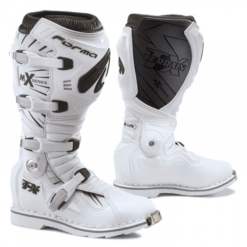 MX motocross bike boots - Forma Boots - TERRAIN TX White | Trekking ...