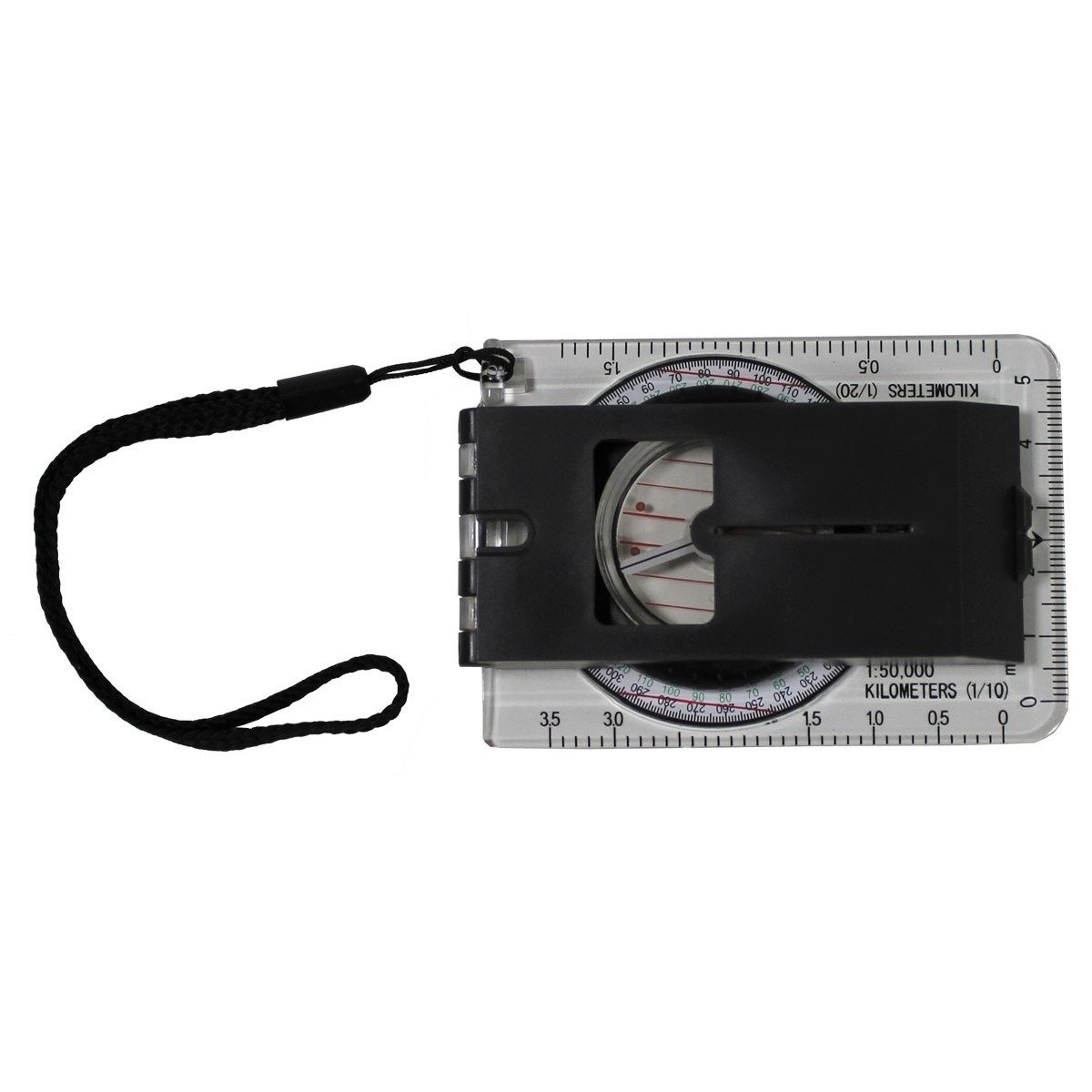 Map Compass, "Professional", magnifier, measuring device Trekking