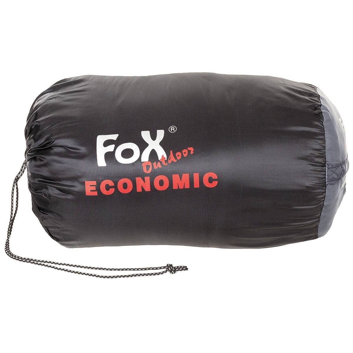 Mummy Sleeping Bag, "Economic", blackgrey Trekking \ Sleeping Bags