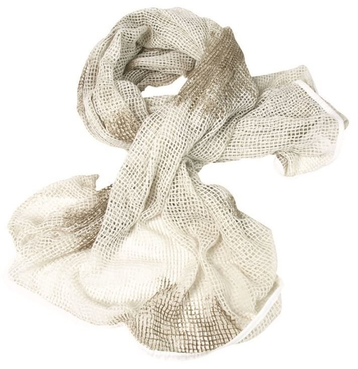 NET SCARF PES 190x90 CM MilTec® WHITE White Apparel \ Scarves