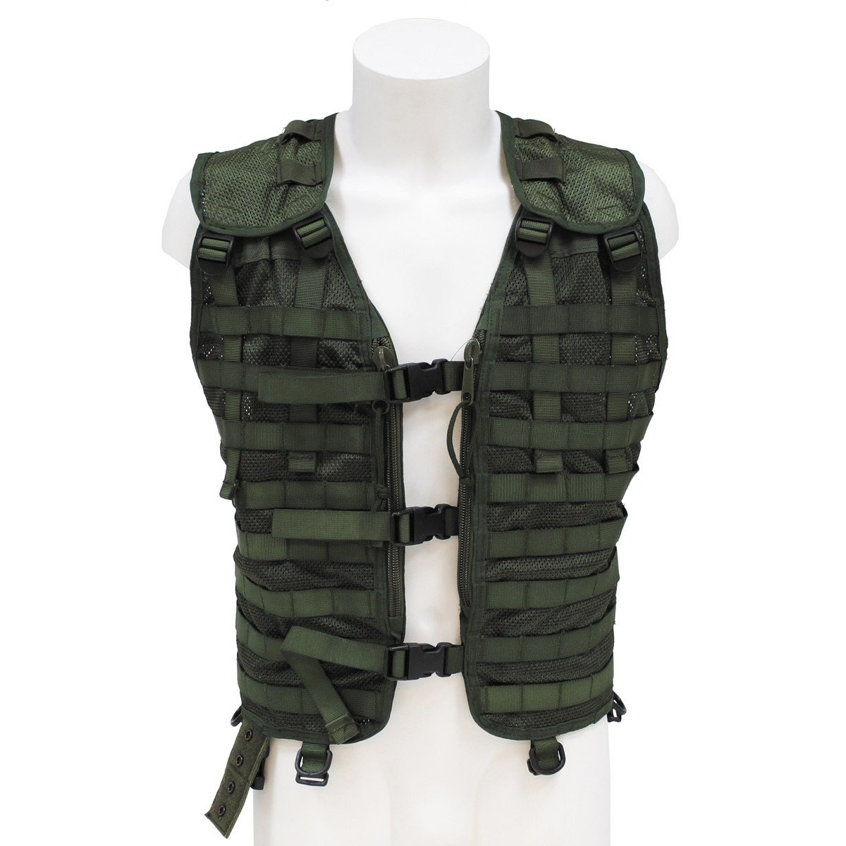 NL TACTICAL VEST - OD GREEN - MILITARY SURPLUS - USED | Military