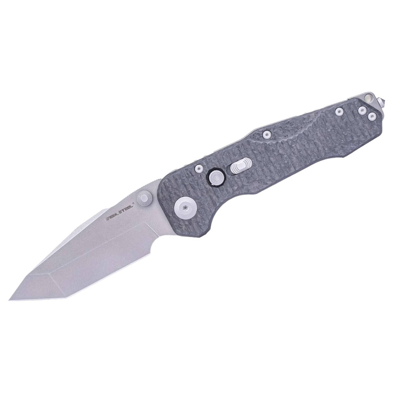 POCKET KNIFE "Real Steel Evolution Shred Carbon Tanto" Böker