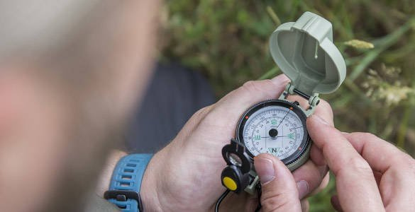 RANGER COMPASS MK2 LIGHTED Outdoor Survival \ Compasses & GPS