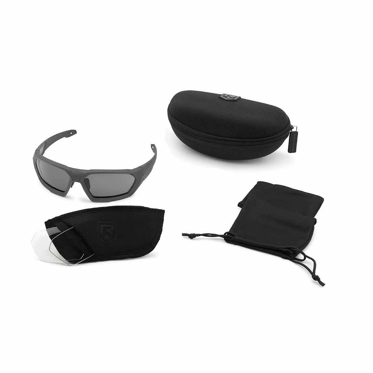 REVISION EYEWEAR SHADOWSTRIKE ESSENTIAL GREY Grey Eyewear