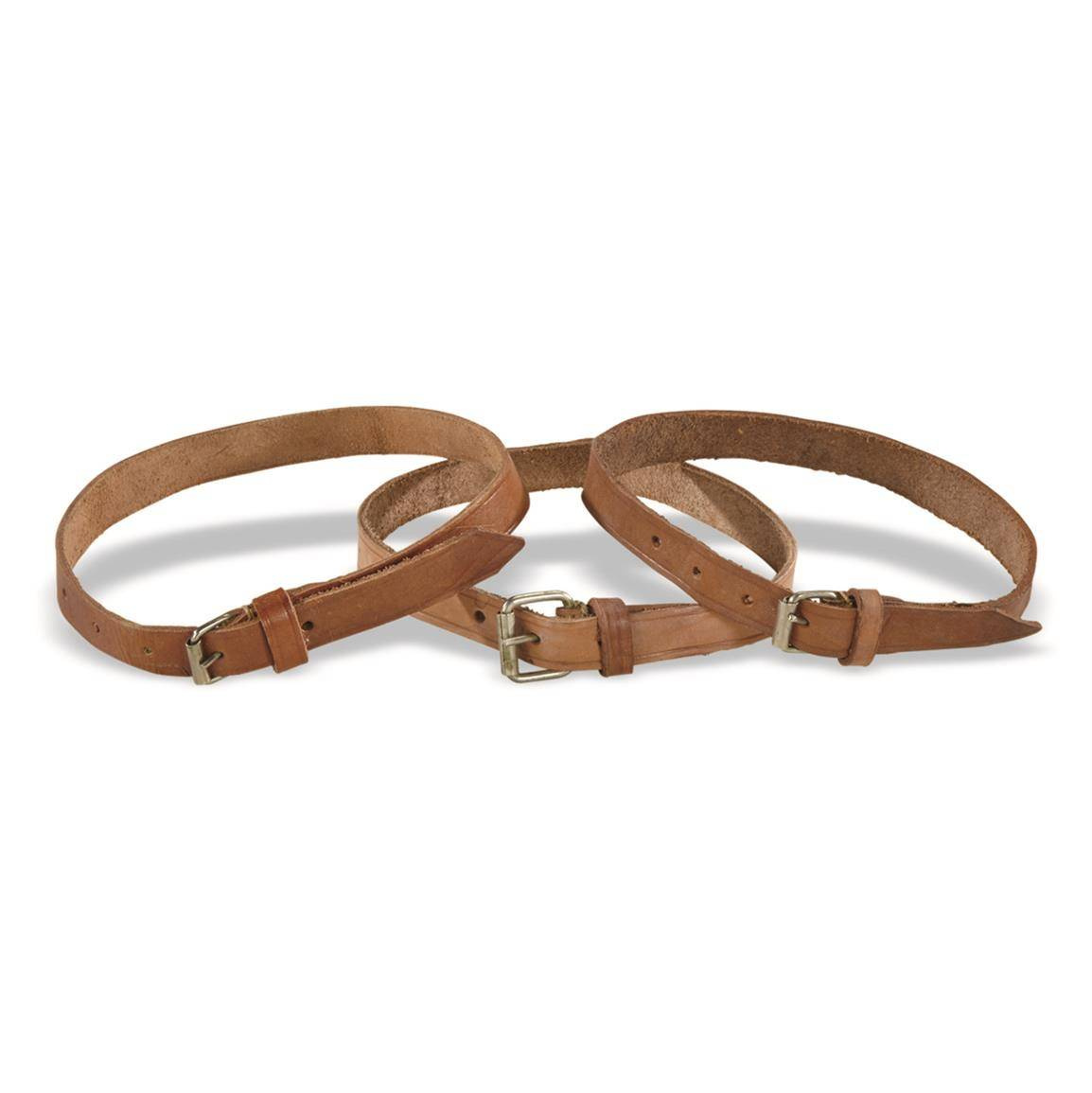 Romanian Military Surplus Leather Straps 3 Pack Military Surplus Romania Used Equipment militarysurplus.eu Army Navy Surplus Tactical Big variety Cheap prices Military Surplus Clothing Law Enforcement...