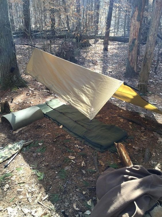 Romanian Plashpalatka, rain cape/shelter half, surplus, Olive, 1.80x1.80m Military Surplus