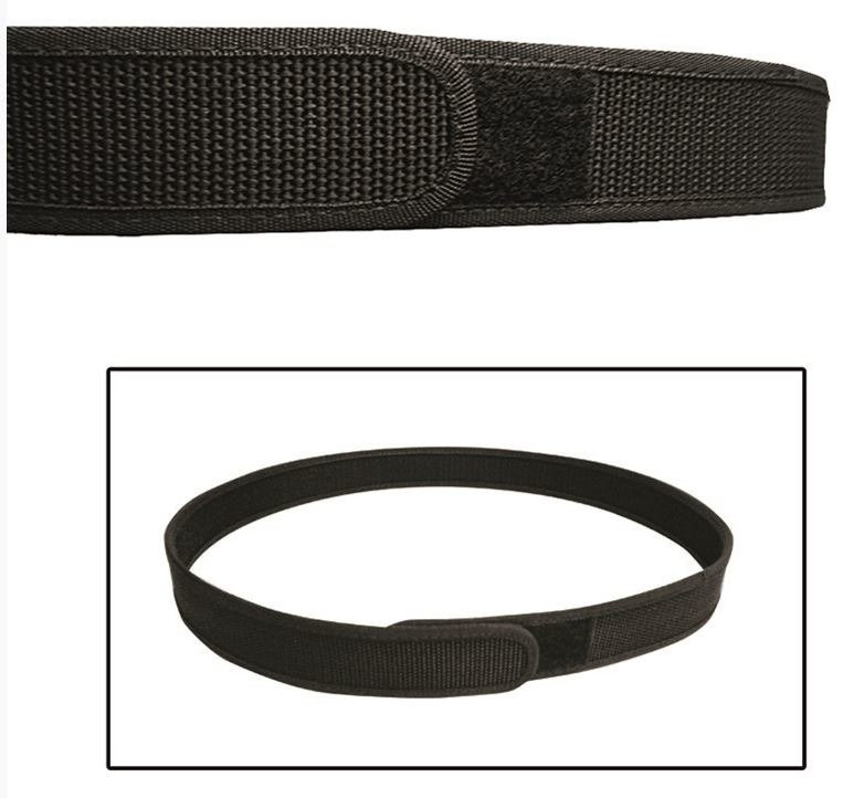 SECURITY BELT WITH HOOK&LOOP 40 MM BLACK militarysurplus.eu