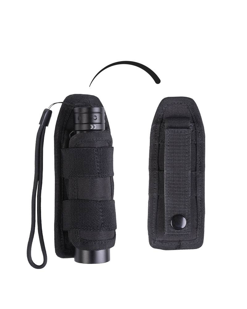 SECURITY FLASHLIGHT HOLDER MILTEC® BLACK Police, EMS & Fire