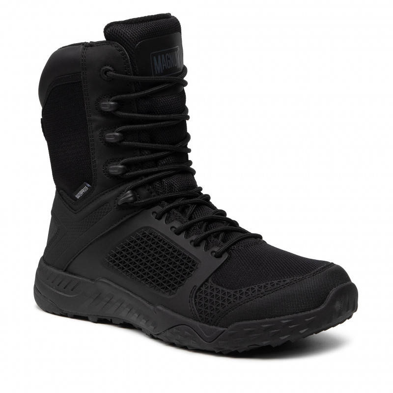 SHOES, TACTICAL FOOTWEAR DRUM MID WP Magnum® BLACK/DARK GREY