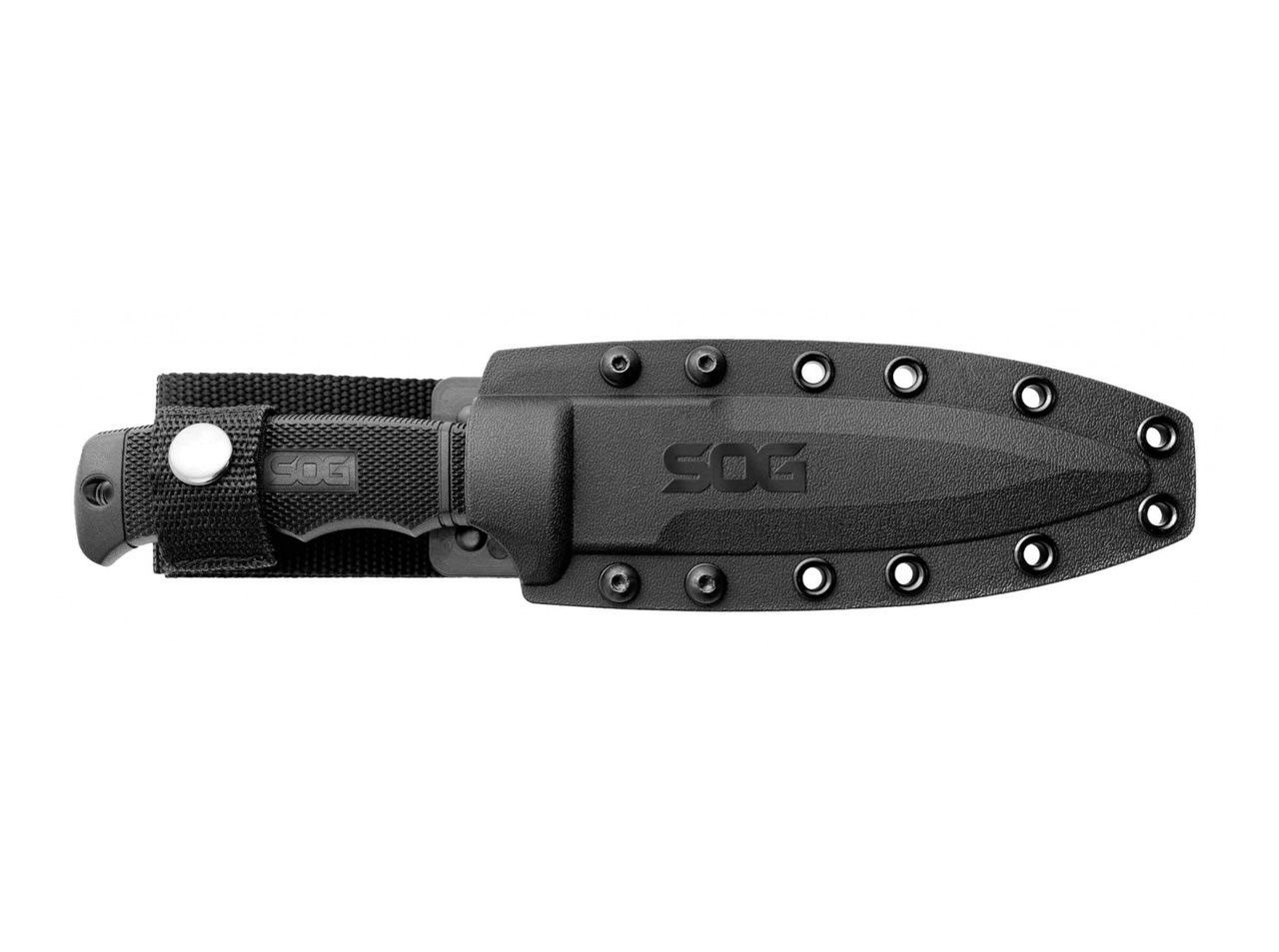SOG SEAL Pup Elite Black Plain Knife | Knives \ Fixed ...