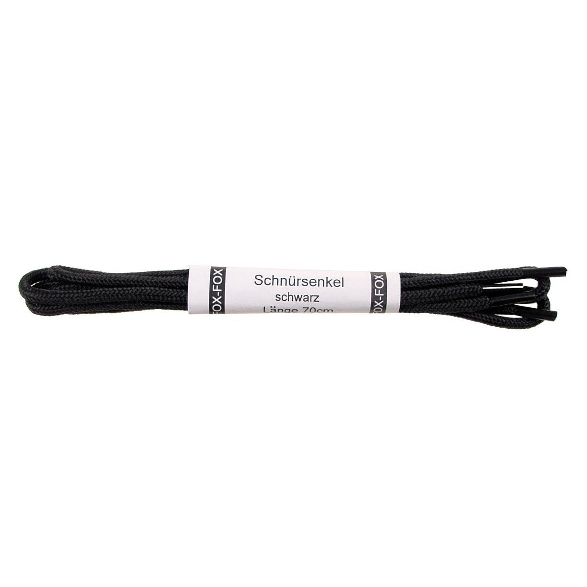 Shoelaces, black, 70 cm Footwear \ Accessories militarysurplus.eu
